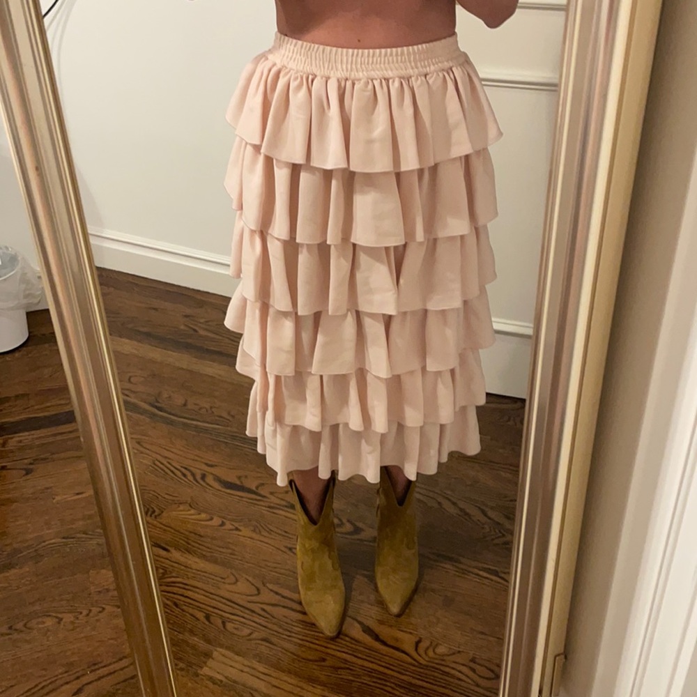 Brand New with Tags Co skirt that can be worn multiple ways!